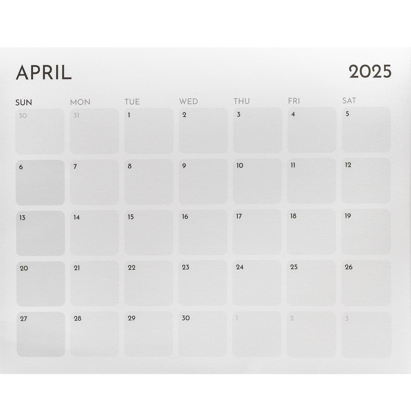 Floral Souls Square Wall Calendar 2025