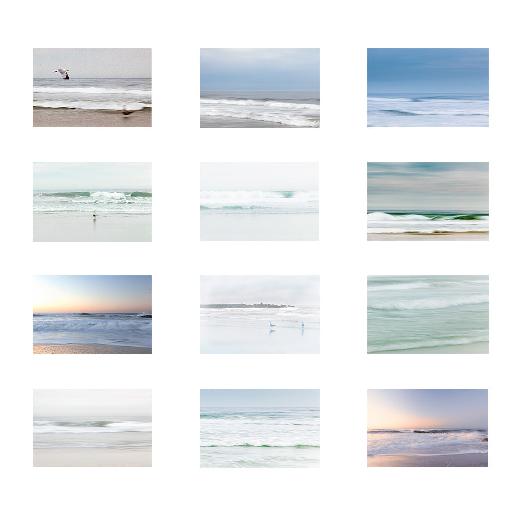 Ocean Dreams Ledger Wall Calendar 2026 (US & CANADA)